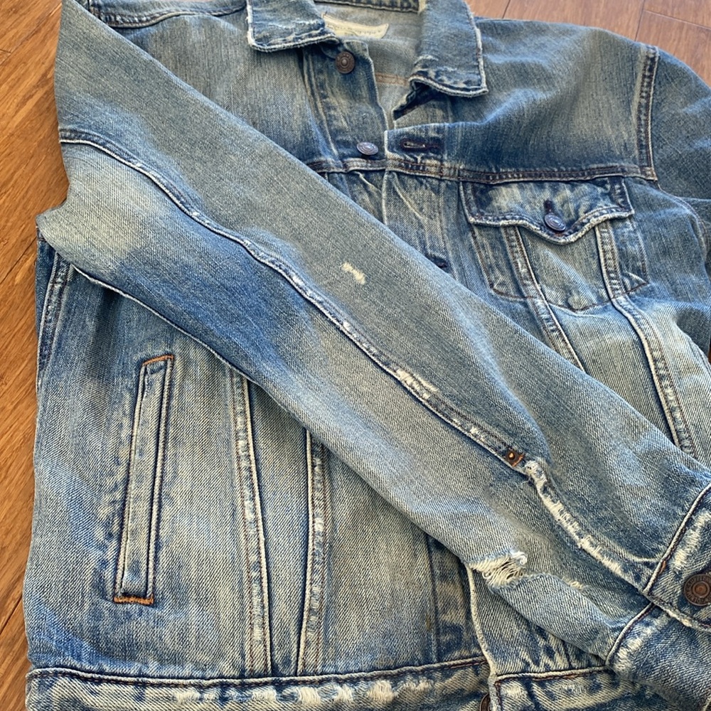 Vintage Ralph Lauren, distressed, jean jacket - Picture 9 of 9